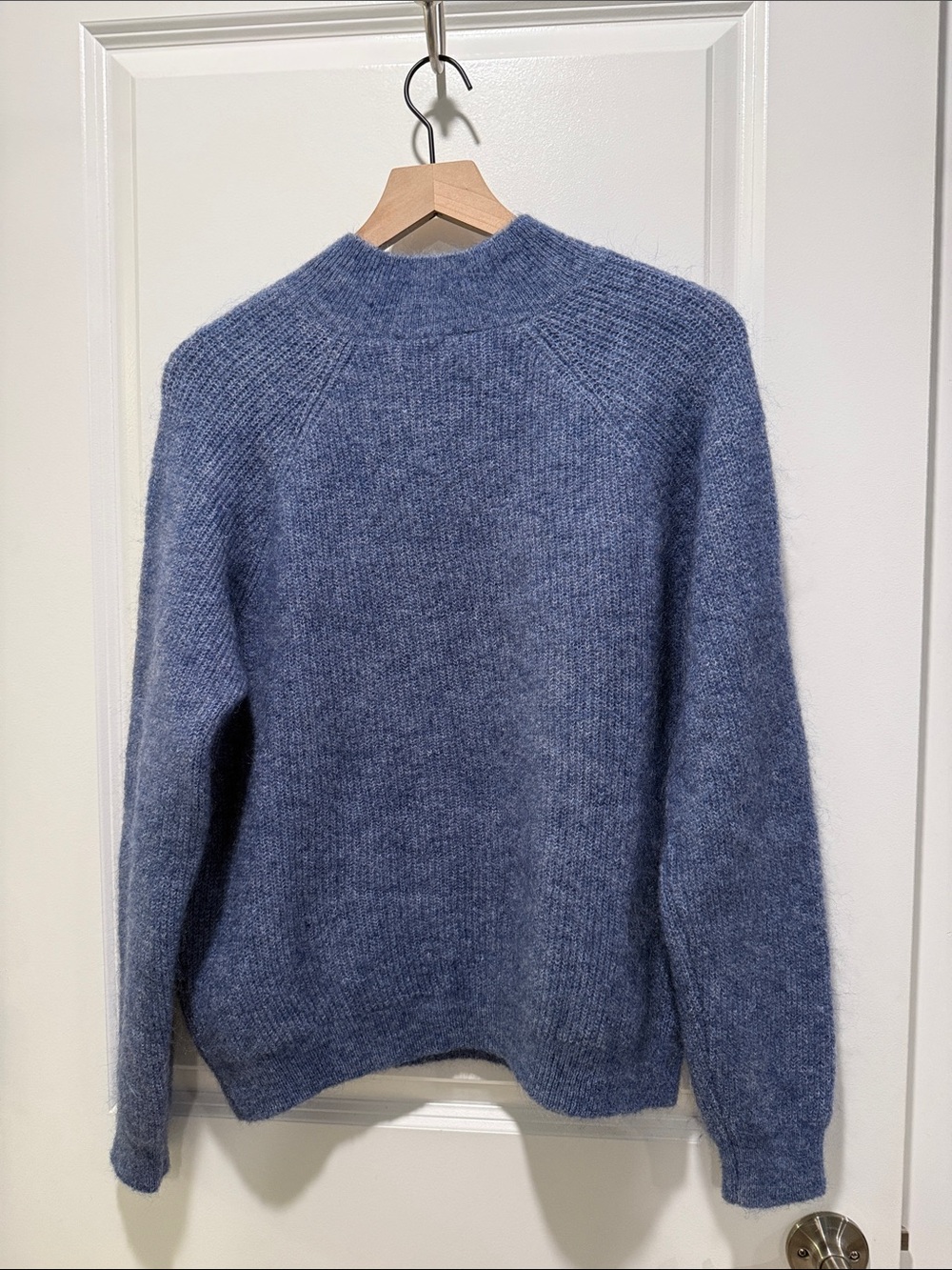 Sezane Trudy Jumper Vintage Blue - Size XXL - Picture 2 of 4